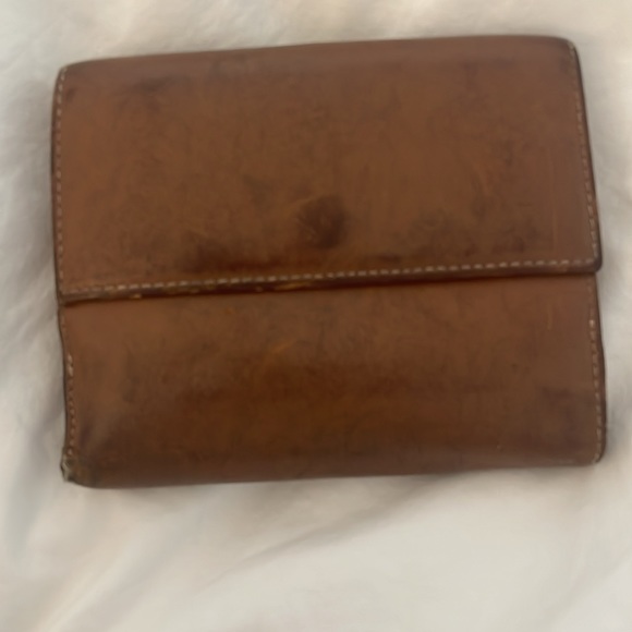 SALVATORE FERRAGAMO Ferragamo Gancini AQ-220117 leather wallet bi-fold ladies - Picture 8 of 9